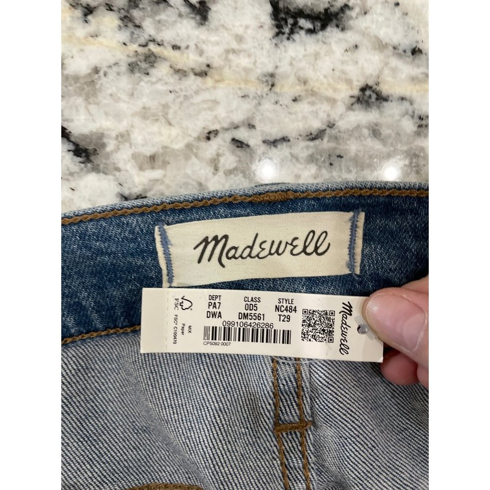 Madewell The Tall Perfect Vintage Jean Denman Wash Size 29T - Picture 10 of 12